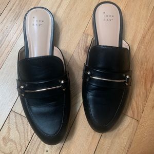 New Mule black loafer shoes from Target